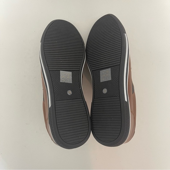 Zanzara Cognac Brown  Mens Lucky Slip-On Sneaker NIB - Reemoly - Duplicate - Picture 10 of 11